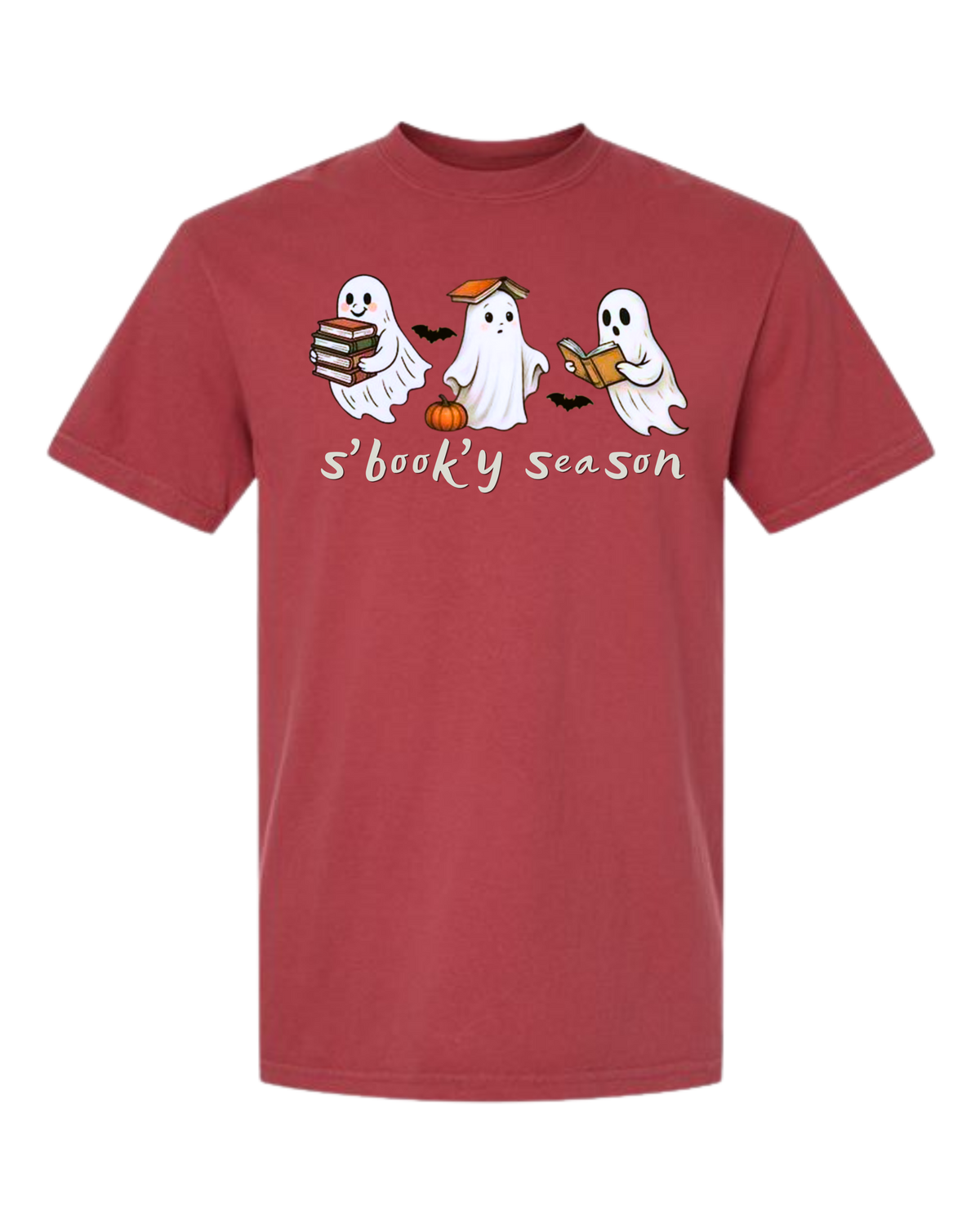 S'book'y season - Comfort Colors - Heavyweight Unisex Tee - Yellows, Oranges, Reds