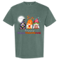 Happy HalloThanksMas Gnomes - Comfort Colors - Heavyweight Unisex Tee - Greens