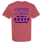 Cruise Crew Most Likely to Abuse the Drink Package - Comfort Colors - Heavyweight Unisex Tee - Yellows, Oranges, Reds