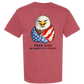 Free Bird An American Legend - Comfort Colors - Heavyweight Unisex Tee - Yellows, Oranges, Reds