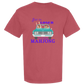 Get in Loser We're Playing Mahjong - Comfort Colors - Heavyweight Unisex Tee - Yellows, Oranges, Reds