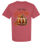 'Tis Football Season - Comfort Colors - Heavyweight Unisex Tee - Yellows, Oranges, Reds