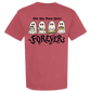 Sourdough Ghosties - Comfort Colors - Heavyweight Unisex Tee - Yellows, Oranges, Reds