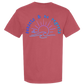 Sunsets & No Regrets - Comfort Colors - Heavyweight Unisex Tee - Yellows, Oranges, Reds