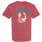 Stronger Than Period Cramps - Comfort Colors - Heavyweight Unisex Tee - Yellows, Oranges, Reds
