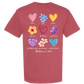 Galatians 5 - Spring - Comfort Colors - Heavyweight Unisex Tee - Yellows, Oranges, Reds