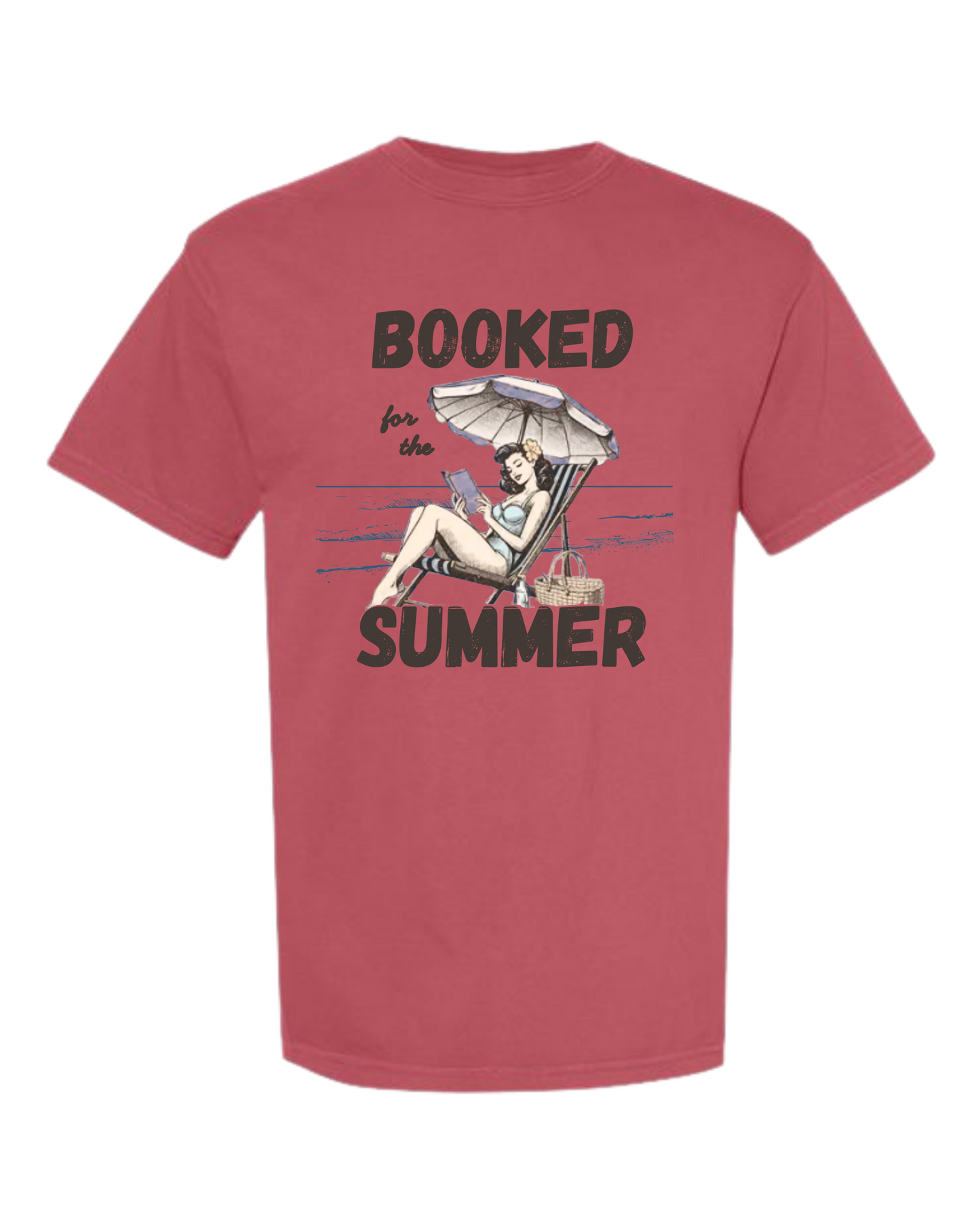 Booked for the Summer - Comfort Colors - Heavyweight Unisex Tee - Yellows, Oranges, Reds