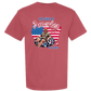 The Gulf of America - Comfort Colors - Heavyweight Unisex Tee - Yellows, Oranges, Reds