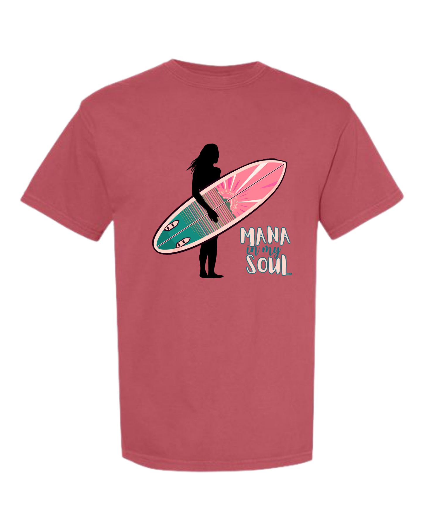 Mana in My Soul - Comfort Colors - Heavyweight Unisex Tee - Yellows, Oranges, Reds
