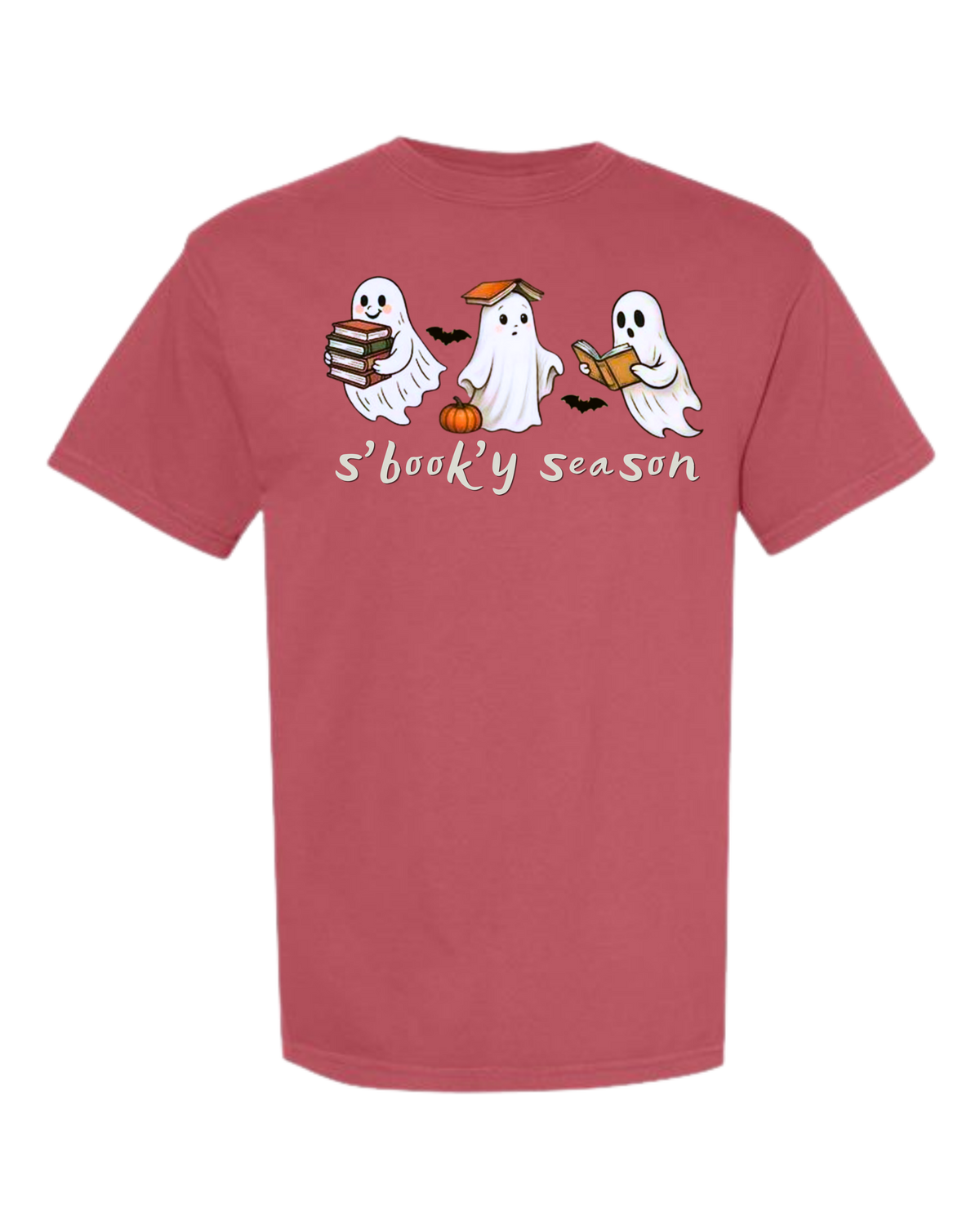 S'book'y season - Comfort Colors - Heavyweight Unisex Tee - Yellows, Oranges, Reds