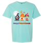 Happy HalloThanksMas Gnomes - Comfort Colors - Heavyweight Unisex Tee - Greens