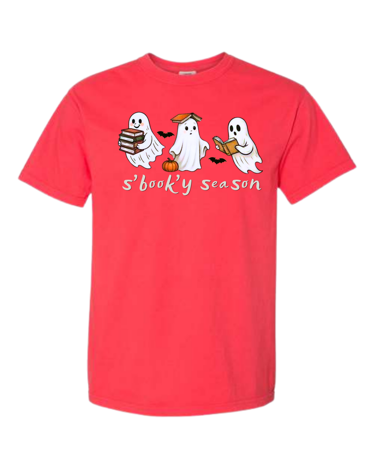 S'book'y season - Comfort Colors - Heavyweight Unisex Tee - Yellows, Oranges, Reds