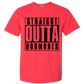 Straight Outta Hormones - Comfort Colors - Heavyweight Unisex Tee - Yellows, Oranges, Reds