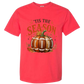 'Tis Football Season - Comfort Colors - Heavyweight Unisex Tee - Yellows, Oranges, Reds