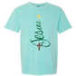 Jesus Tree - Comfort Colors - Heavyweight Unisex Tee - Greens
