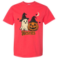 Halloween Besties - Comfort Colors - Heavyweight Unisex Tee - Yellows, Oranges, Reds