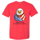 Free Bird An American Legend - Comfort Colors - Heavyweight Unisex Tee - Yellows, Oranges, Reds