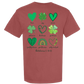 Galatians 5 - St Patrick's Day - Comfort Colors - Heavyweight Unisex Tee - Yellows, Oranges, Reds