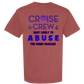 Cruise Crew Most Likely to Abuse the Drink Package - Comfort Colors - Heavyweight Unisex Tee - Yellows, Oranges, Reds