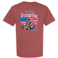 The Gulf of America - Comfort Colors - Heavyweight Unisex Tee - Yellows, Oranges, Reds