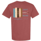 Just One More Chapter - Comfort Colors - Heavyweight Unisex Tee - Yellows, Oranges, Reds