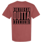 Straight Outta Hormones - Comfort Colors - Heavyweight Unisex Tee - Yellows, Oranges, Reds