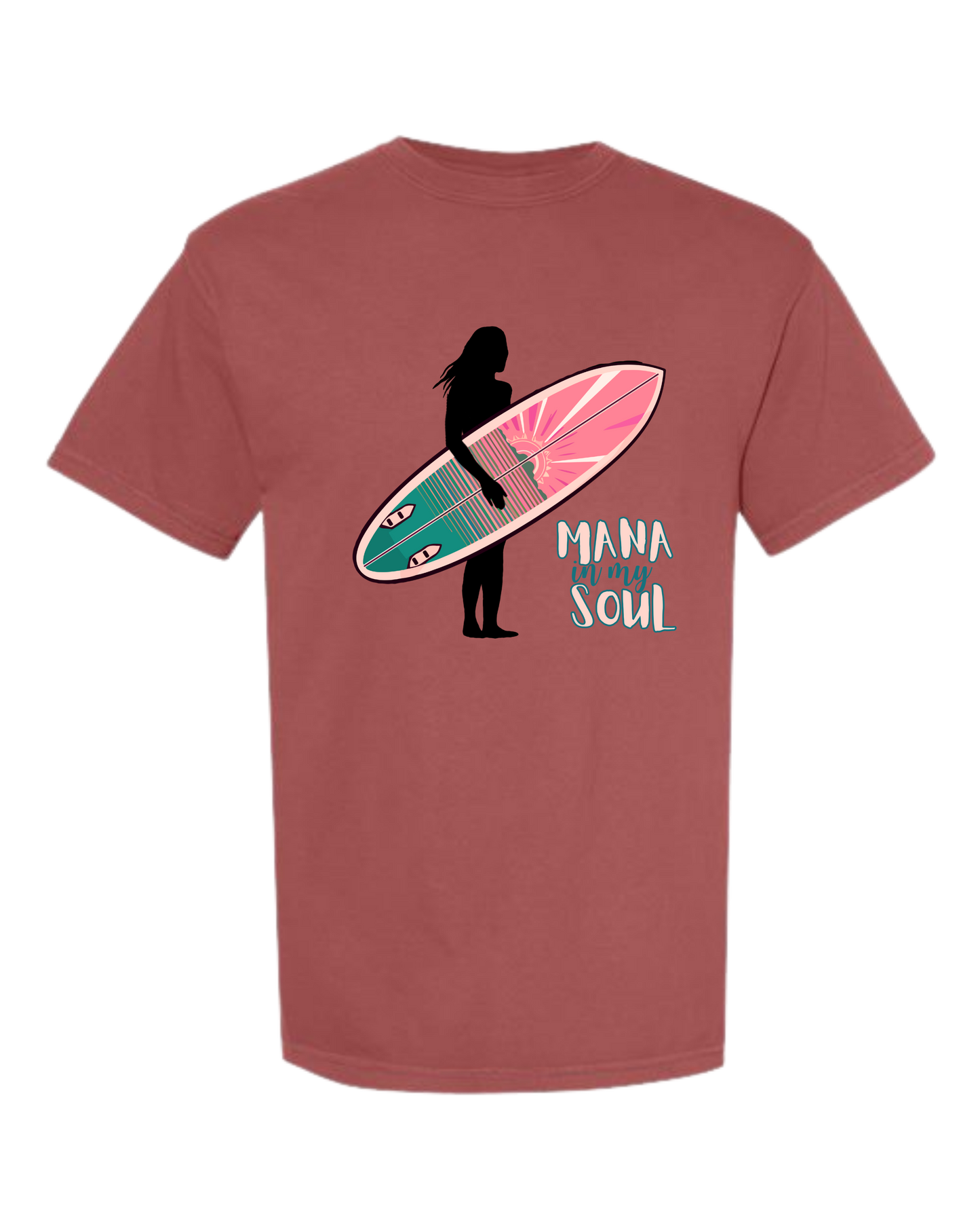 Mana in My Soul - Comfort Colors - Heavyweight Unisex Tee - Yellows, Oranges, Reds