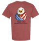 Free Bird An American Legend - Comfort Colors - Heavyweight Unisex Tee - Yellows, Oranges, Reds