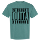 Straight Outta Hormones - Comfort Colors - Heavyweight Unisex Tee - Greens