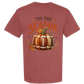 'Tis Football Season - Comfort Colors - Heavyweight Unisex Tee - Yellows, Oranges, Reds