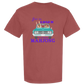Get in Loser We're Playing Mahjong - Comfort Colors - Heavyweight Unisex Tee - Yellows, Oranges, Reds