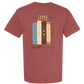 Just One More Chapter - Comfort Colors - Heavyweight Unisex Tee - Yellows, Oranges, Reds