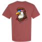 Rockin Free Bird - Comfort Colors - Heavyweight Unisex Tee - Yellows, Oranges, Reds