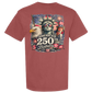 America's 250th Birthday - Comfort Colors - Heavyweight Unisex Tee - Yellows, Oranges, Reds