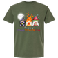 Happy HalloThanksMas Gnomes - Comfort Colors - Heavyweight Unisex Tee - Greens