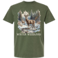 Winter Woodland - Comfort Colors - Heavyweight Unisex Tee - Greens