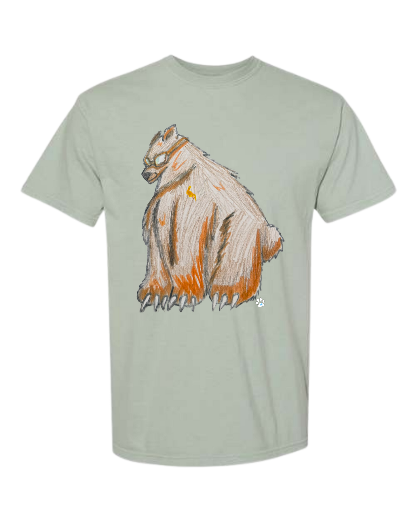 Muscle Bear - Comfort Colors - Heavyweight Unisex Tee - Greens