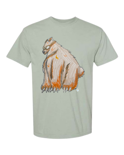 Muscle Bear - Comfort Colors - Heavyweight Unisex Tee - Greens