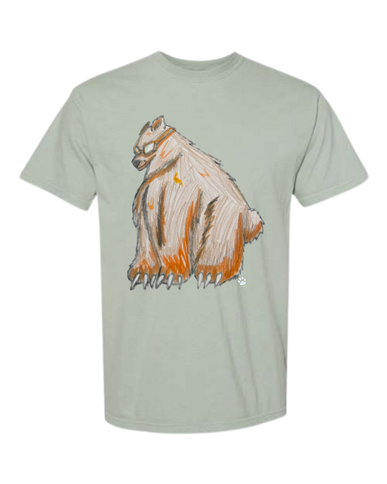 Muscle Bear - Comfort Colors - Heavyweight Unisex Tee - Greens