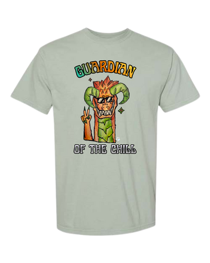 Guardian of The Chill - Comfort Colors - Heavyweight Unisex Tee - Greens