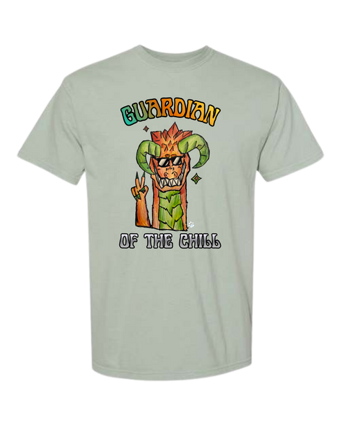 Guardian of The Chill - Comfort Colors - Heavyweight Unisex Tee - Greens