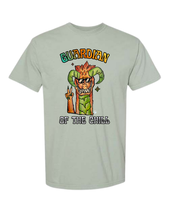 Guardian of The Chill - Comfort Colors - Heavyweight Unisex Tee - Greens