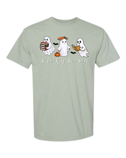 S'book'y season - Comfort Colors - Heavyweight Unisex Tee - Greens
