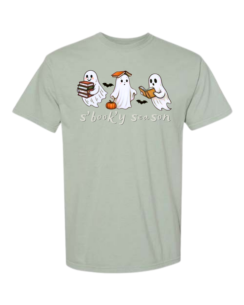S'book'y season - Comfort Colors - Heavyweight Unisex Tee - Greens
