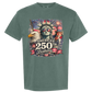America's 250th Birthday - Comfort Colors - Heavyweight Unisex Tee - Greens