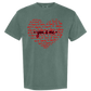 You & Me - Comfort Colors - Heavyweight Unisex Tee - Greens