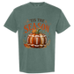 'Tis Football Season - Comfort Colors - Heavyweight Unisex Tee - Greens