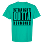 Straight Outta Hormones - Comfort Colors - Heavyweight Unisex Tee - Greens