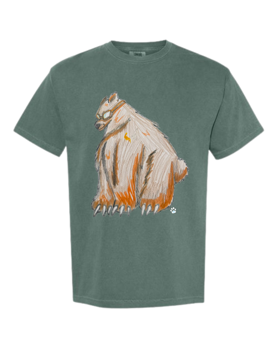 Muscle Bear - Comfort Colors - Heavyweight Unisex Tee - Greens