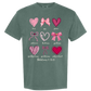 Galatians 5 - Valentines - Comfort Colors - Heavyweight Unisex Tee - Greens
